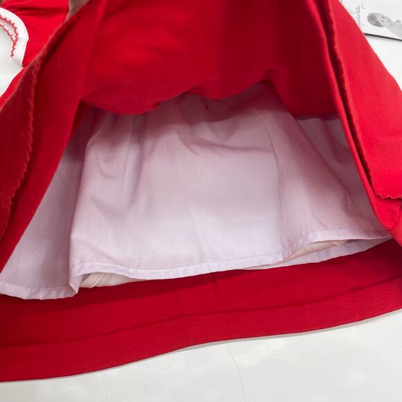 NWT Magnolia Baby NB Clara Smocked Collared Dress - Picture 4 of 5